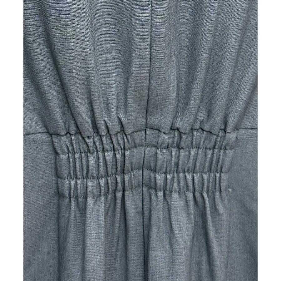 ワンピース ロングワンピース レディース マーメイドシルエット 襟付き ウエスト切り替え ハイウエスト ドッキング ゴムシャーリング フラップ飾り パ |  | 20