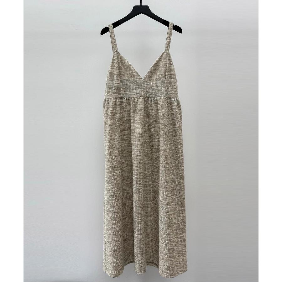 ワンピース レディース キャミソールワンピース キャミワンピ サロペットフレアワンピース 春 秋 冬 秋冬 ノースリーブ ミモレ丈 ミディ丈 エンパイ |  | 02