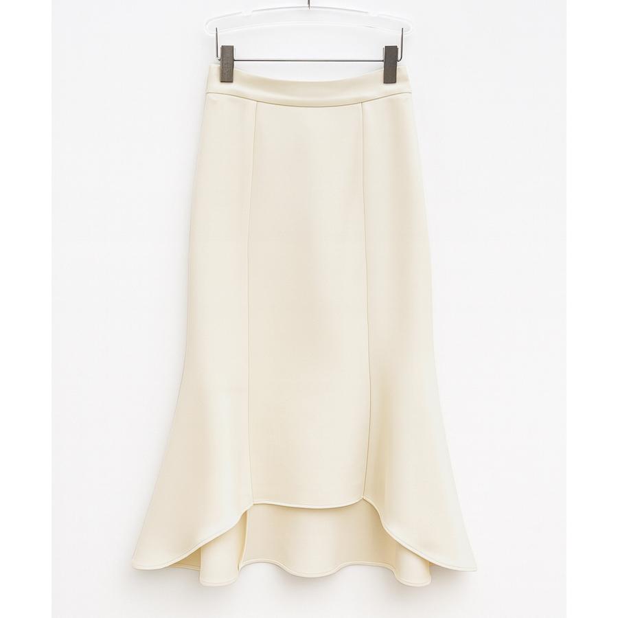 スカート ロングスカート ミモレ丈 マキシ丈 ロング丈 タイトスカート マーメイド タイトフレア タイトフレアスカート 裾フリル 前後差 ツイル地 バ |  | 02