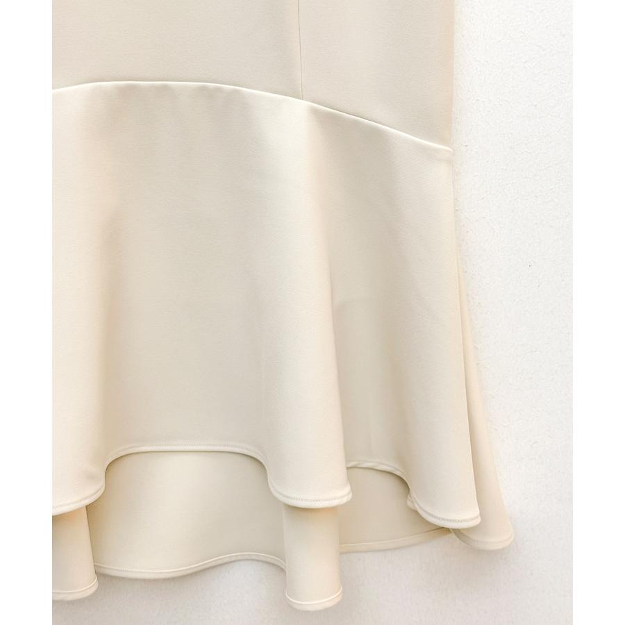 スカート ロングスカート ミモレ丈 マキシ丈 ロング丈 タイトスカート マーメイド タイトフレア タイトフレアスカート 裾フリル ツイル地 ハイウエス |  | 19