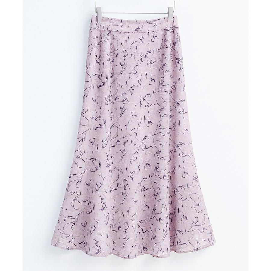 スカート レディース フレアスカート ハイウエスト 刺繍レース生地 裏地ありバックゴム仕様 着痩せ効果 脚長効果 入学式 卒業式 通勤 きれいめ フェ |  | 02