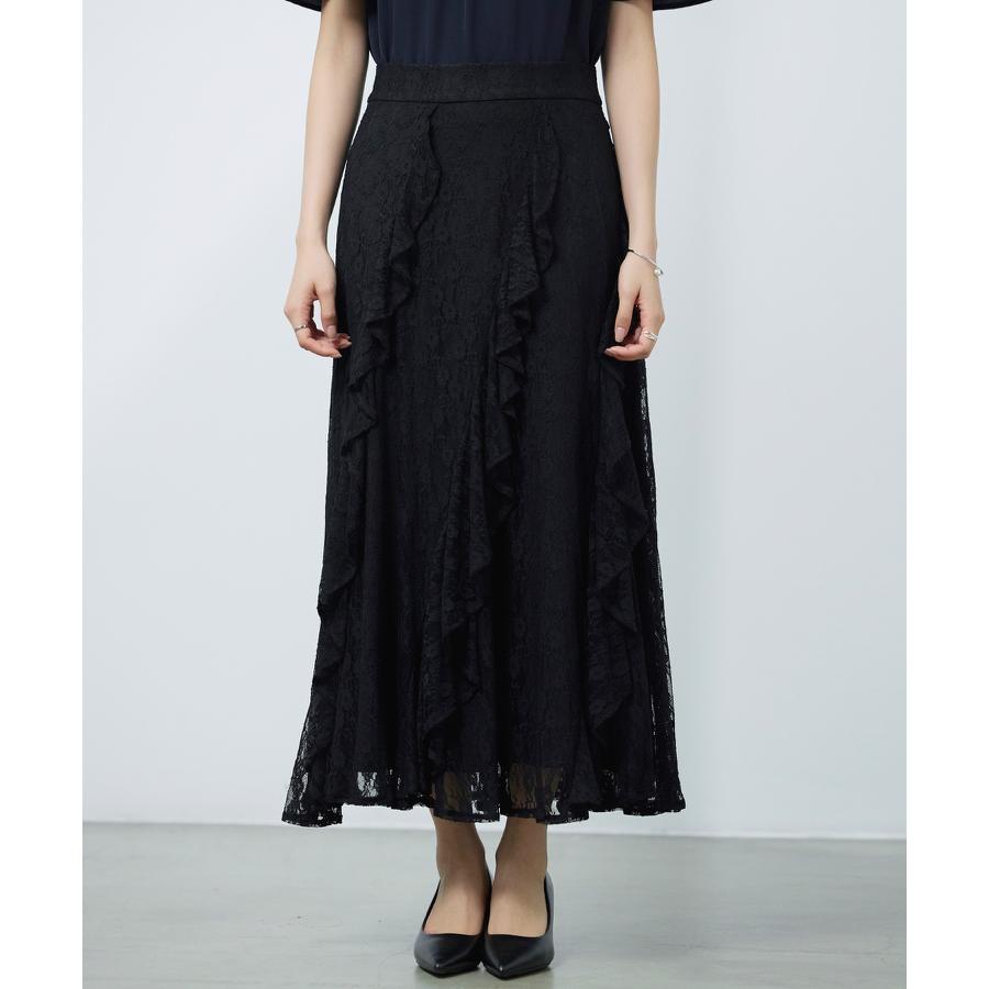 スカート ロングスカート ミモレ丈 マキシ丈 ロング丈 フレアスカート タイトフレア スカート レーススカート 総レーススカート フリル レース バッ |  | 14