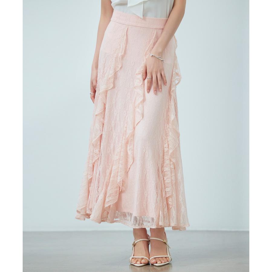 スカート ロングスカート ミモレ丈 マキシ丈 ロング丈 フレアスカート タイトフレア スカート レーススカート 総レーススカート フリル レース バッ |  | 06