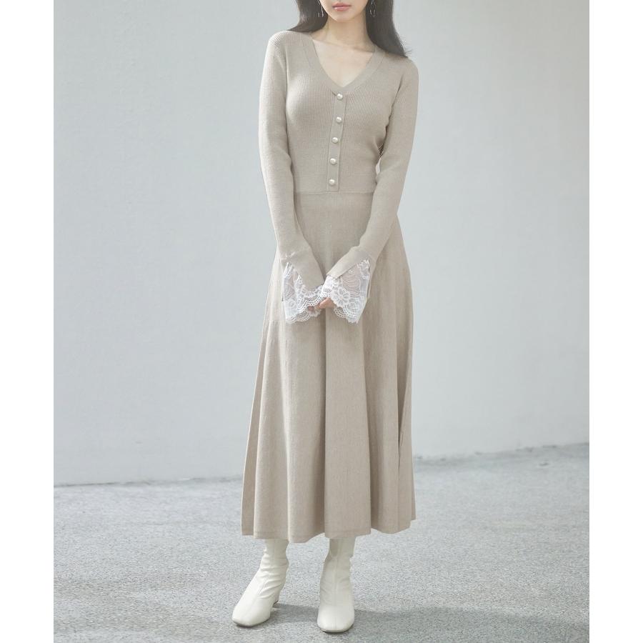 ニット ワンピース ニットワンピース フレアワンピース タイト Aライン