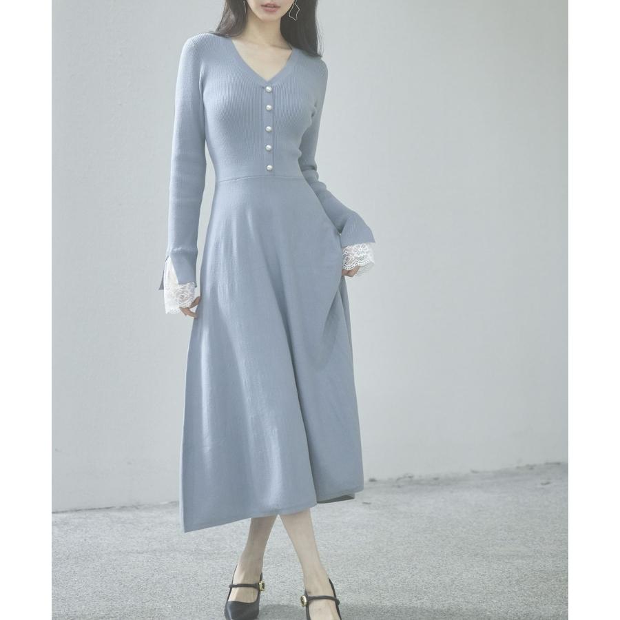 ニット ワンピース ニットワンピース フレアワンピース タイト Aライン