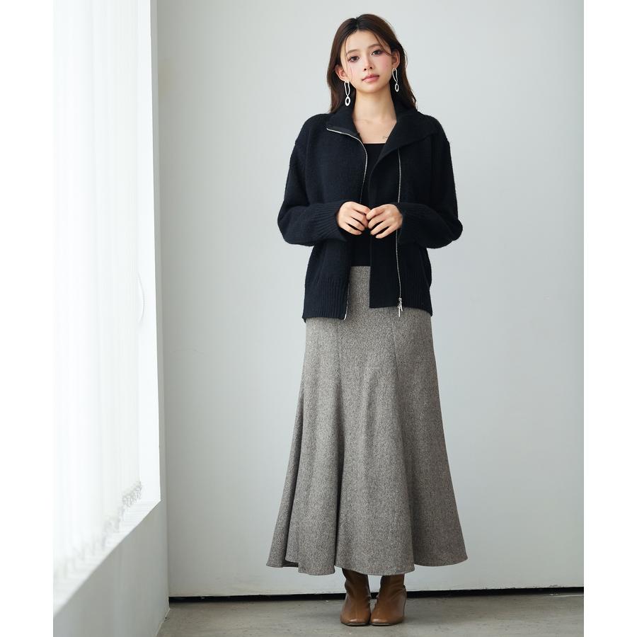 ニット アウター レディース セーター ブルゾン ジャンパー ジャケット ニットアウター カジュアル 前開き ファスナー フロントファスナー コサック |  | 14