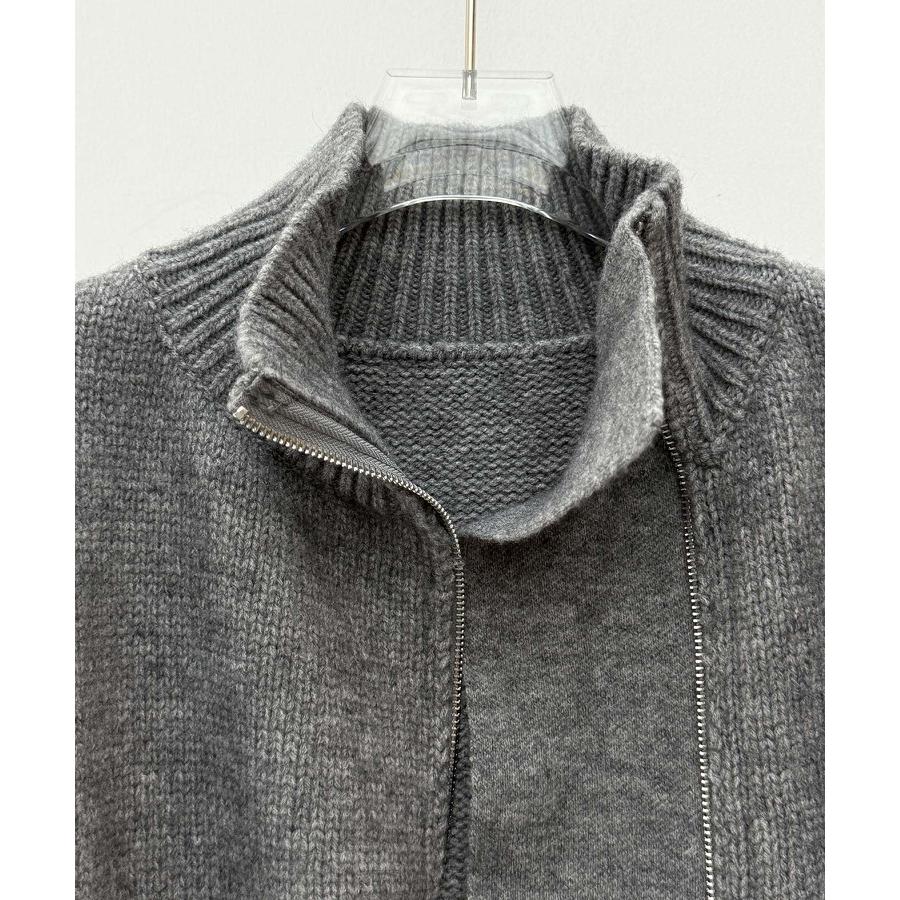 ニット アウター レディース セーター ブルゾン ジャンパー ジャケット ニットアウター カジュアル 前開き ファスナー フロントファスナー コサック |  | 17