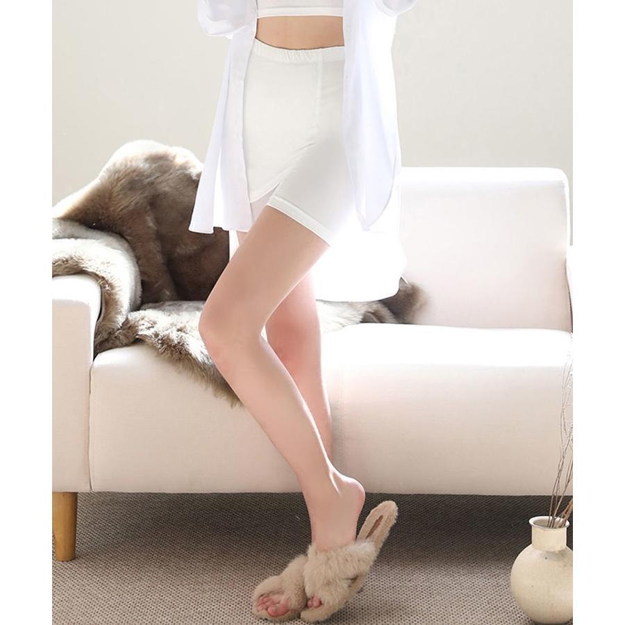ペチパンツ 春 夏 秋 冬 接触冷感 Yラインカバー Yライン Y字カバー Yゾーン オールシーズン ペチコート パンツ ボディライン レディース イ | SAISON DE PAPILLON | 16