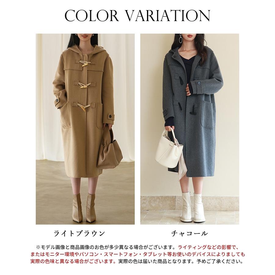 ロングコート レディース レディースコート アウター フード付き ロングコート レディース レディースコート アウター フード付き