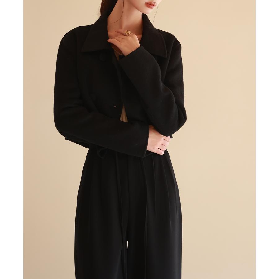 コート ショートコート チェスターコート レディース アウター ウール 暖かい きれいめ ダブルフェイス 襟 フロントボタン ダブルボタン 厚手 ショ |  | 16