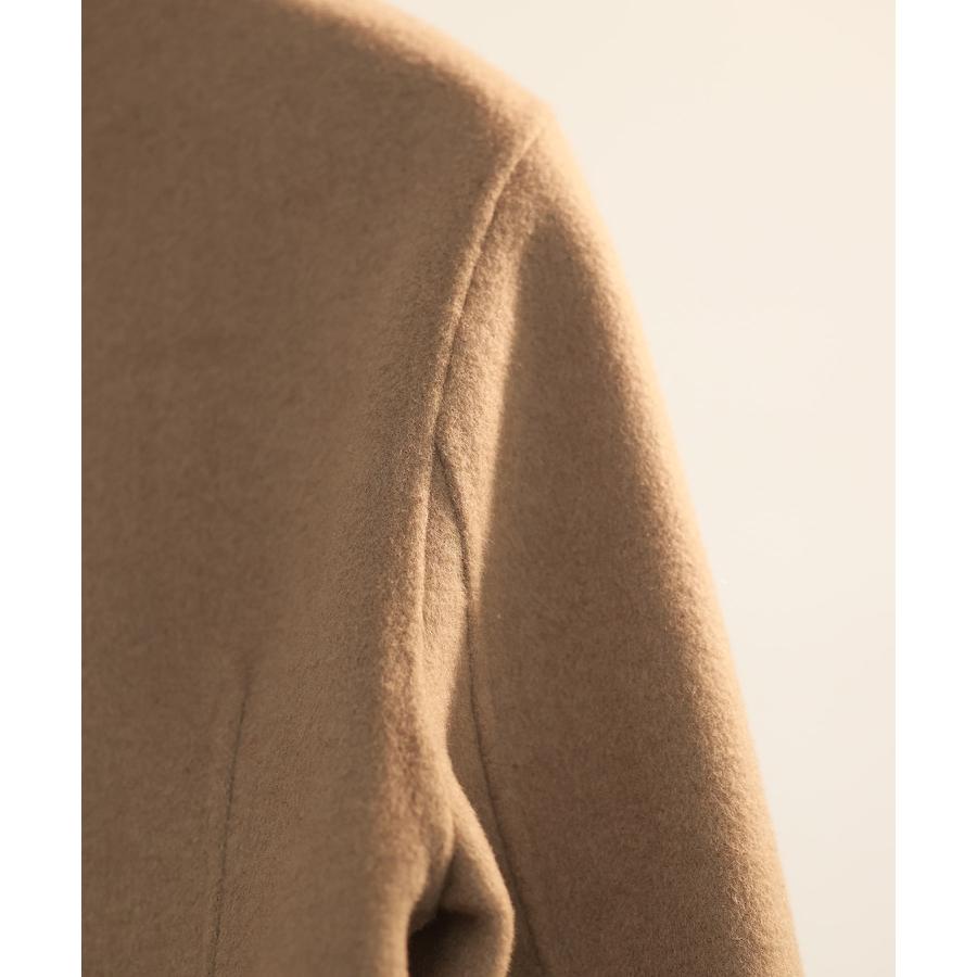 コート ショートコート チェスターコート レディース アウター ウール 暖かい きれいめ ダブルフェイス 襟 フロントボタン ダブルボタン 厚手 ショ |  | 18