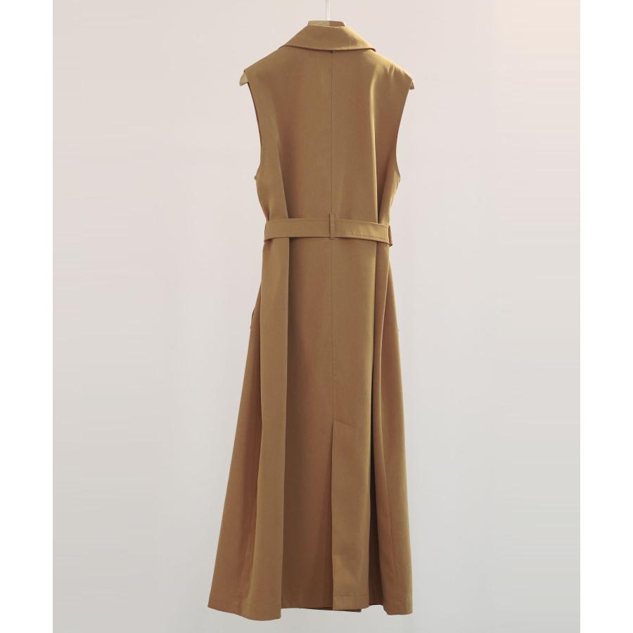 コート レディース トレンチコート 2点せセット 2way ロング丈 ショート丈 ベスト トレンチベスト トレンチジャケット 取り外し可能ベルト きれ |  | 20