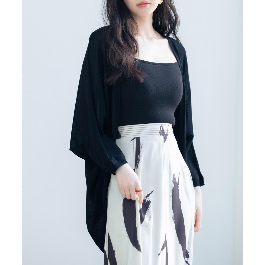 カーディガン レディース ニット トップス ボレロカーディガン