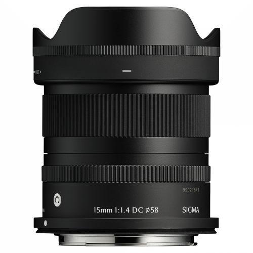 SIGMA(シグマ)カメラレンズ 15mm F1.4 DC Contemporary    ［キヤノンRF /単焦点レンズ］
