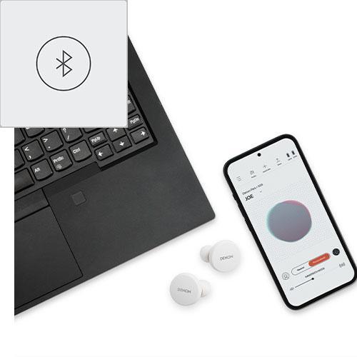DENON(デノン) AH-C15PL ホワイト DENON PerL Pro パーソナライズ機能