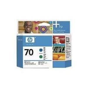 HP(ヒューレットパッカード) C9408A HP70 プリントヘッド ブルー/グリーン