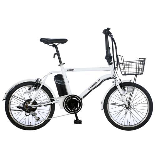 電動アシスト自転車 ミニベロ 小径車 20インチ 21テクノロジー DASK206 