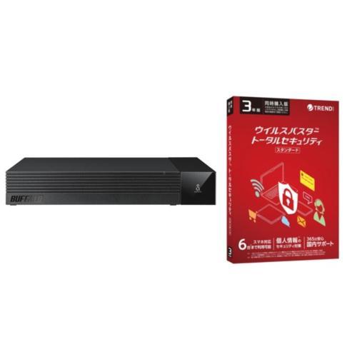 バッファロー(BUFFALO) HD-SQS4U3-A HDD 4TB + ウイルスバスター 