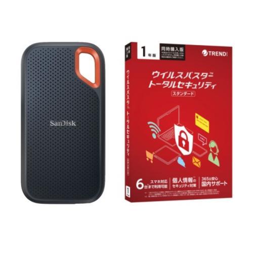 SDSSDE61-2T00-J25 エクストリーム ポータブル SSD 2TB + 