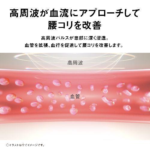 パナソニック(Panasonic) 母の日 ギフト EW-RA561-K ブラック 高周波治療器 コリコランワイド3D 腰専用 ※5/6〜5/10の間にお届け予定の画像
