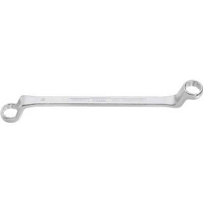 ハゼット(ＨＡＺＥＴ) 630-24X27 両口めがねレンチ 75度ディープオフセット 24X27mm