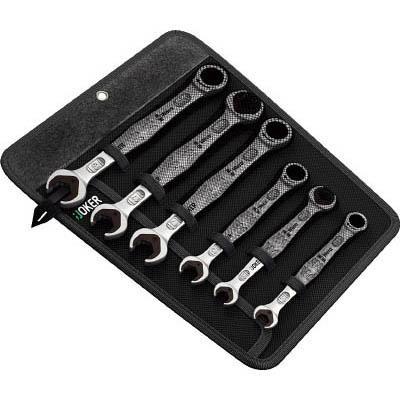 Wera 20022 コンビネーションラチェットレンチセット 6本組