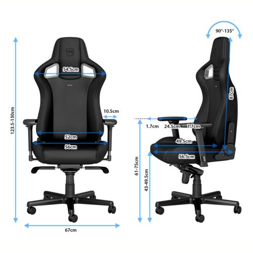noblechairs(ノーブルチェアーズ) NBL-PU-BLA-005 マットブラック EPIC 