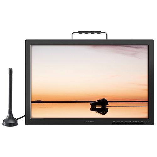 【新品】GREEN HOUSE 19型バッテリー内蔵 ポータブルテレビ 【新品】GREEN ポータブルテレビ HOUSE 19型バッテリー内蔵