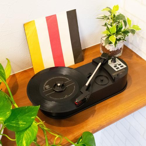 クマザキエイム PTT-03K どこでもレコードプレーヤー RECO-MATE