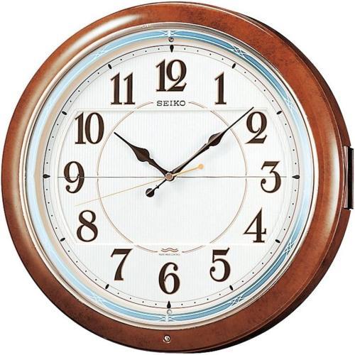 セイコー SEIKO RE559H 電波からくり時計 掛け時計 ウエーブ