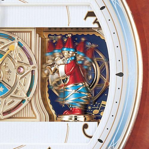 セイコー SEIKO RE559H 電波からくり時計 掛け時計 ウエーブ