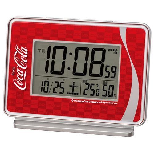 セイコー(SEIKO) AC606R 電波目覚まし時計 コカ・コーラ