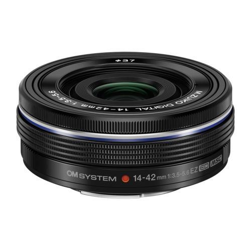 OM SYSTEM M.ZUIKO DIGITAL ED 14-42mm F3.5-5.6 EZ BLK ブラック