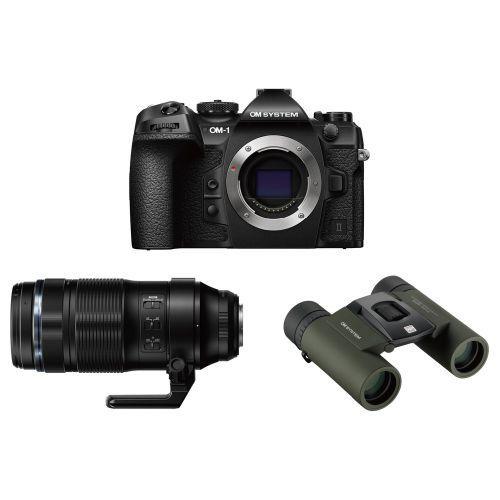 未使用品 OM−1 markII 100-400mmレンズキット OM SYSTEM OM-1 Mark II 100-400mm 超望遠レンズキット ミラーレス一眼