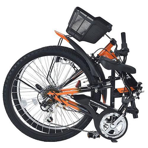 マイパラス(My pallas) MJ-824F-BL ブルー 折畳ジュニアMTB24・6SP・CI 