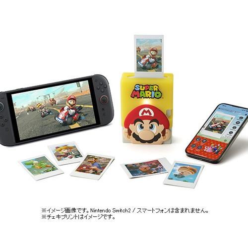 富士フイルム(FUJIFILM) チェキ instax mini Link 3 スマホプリンター ハテナブロックデザインシリコンケースセット INSMINILINK3NSMARIOの画像