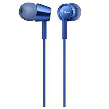 SONY（ソニー） MDR-EX155AP-LI ブルー 密閉型インナーイヤー