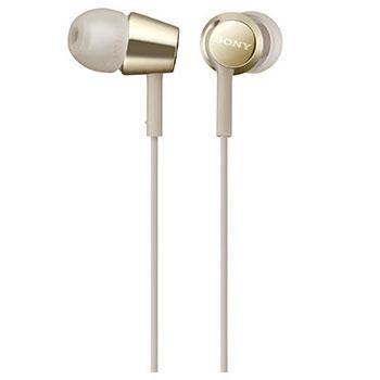 SONY（ソニー） MDR-EX155AP-N ゴールド 密閉型インナーイヤー