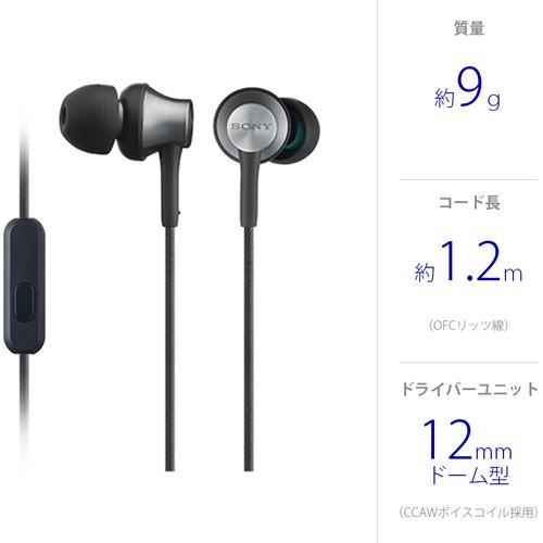 SONY ソニー(SONY) MDR-EX650AP(B) (ブラスブラック SONY ソニー(SONY) MDR-EX650AP(B) (ブラスブラック