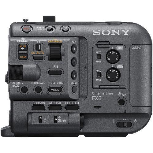 ソニー SONY FX6 Cinema Line カメラ ボディ ILMEFX6V : イーベスト