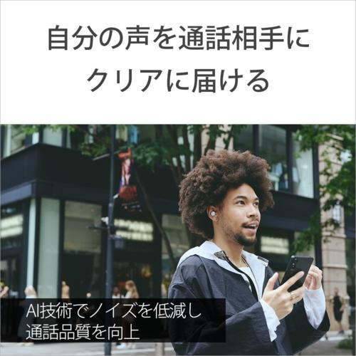 ソニー SONY WF-L910-BZ ブラック LinkBuds Open 完全ワイヤレスイヤホン Bluetooth5.3 WFL910BZの画像