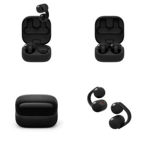 SONY イヤホン　WF-LC900 ブラック SONY (ソニー) ワイヤレスイヤホン WF-LC900/BZ LinkBuds Clip