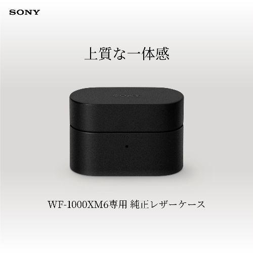 ソニー(SONY) HAC-1000XM6CB ブラック WF-1000XM6専用ケースカバー