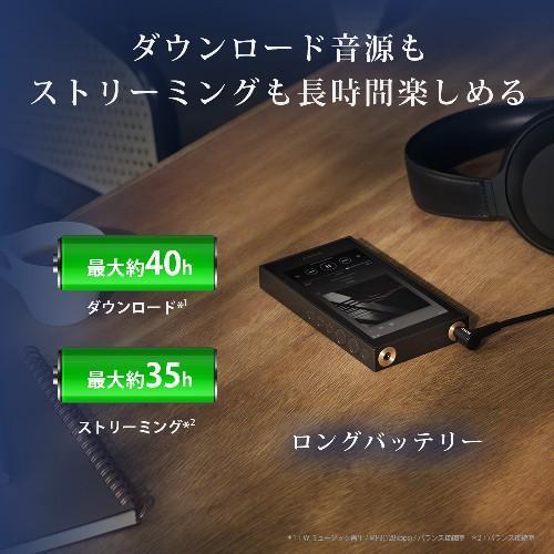 ソニー(SONY) NW-ZX900 ブラック ウォークマンZX デジタルオーディオ