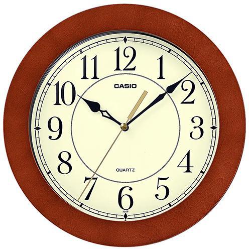 CASIO(カシオ) IQ-135-5JF 木目 掛時計 : イーベスト - 通販 - Yahoo