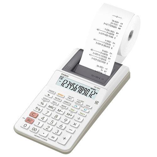 最大75 Offクーポン Casio カシオ Hr 8rc We ハンディタイプ 12桁 プリンター電卓
