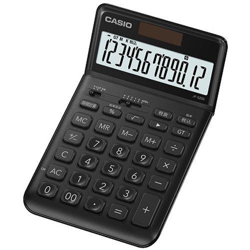 CASIO(カシオ) JF-S200-BK(ブラック) スタイリッシュ電卓 12桁｜ebest