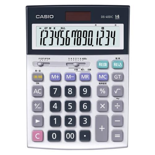 CASIO カシオ 本格実務電卓 DS-40DCの商品画像（Yahoo!ショッピング）