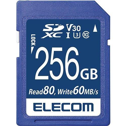 エレコム(ELECOM) MF-FS256GU13V3R SDXCカード UHS-I U3 80MB/s 256GB｜ebest