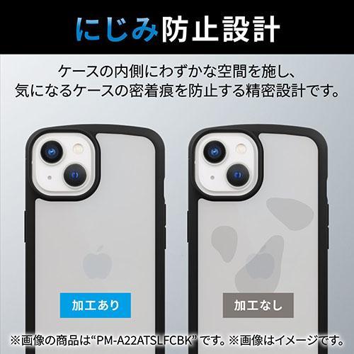 エレコム(ELECOM) PM-A22BTSLMBK(ブラック) iPhone14Plus用 ハイブリッドケース ワイヤレス充電可 衝撃吸収｜ebest｜03